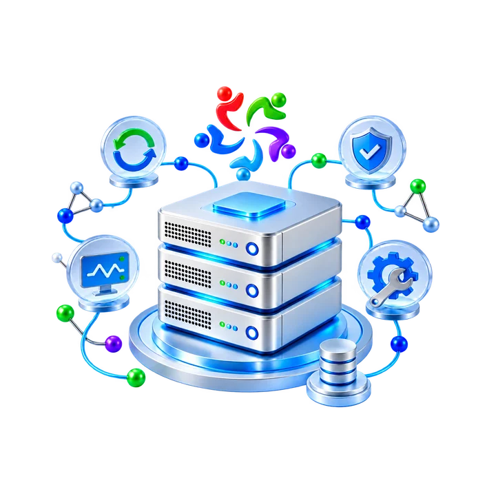 AlmaLinux server management with updates, monitoring, security and maintenance