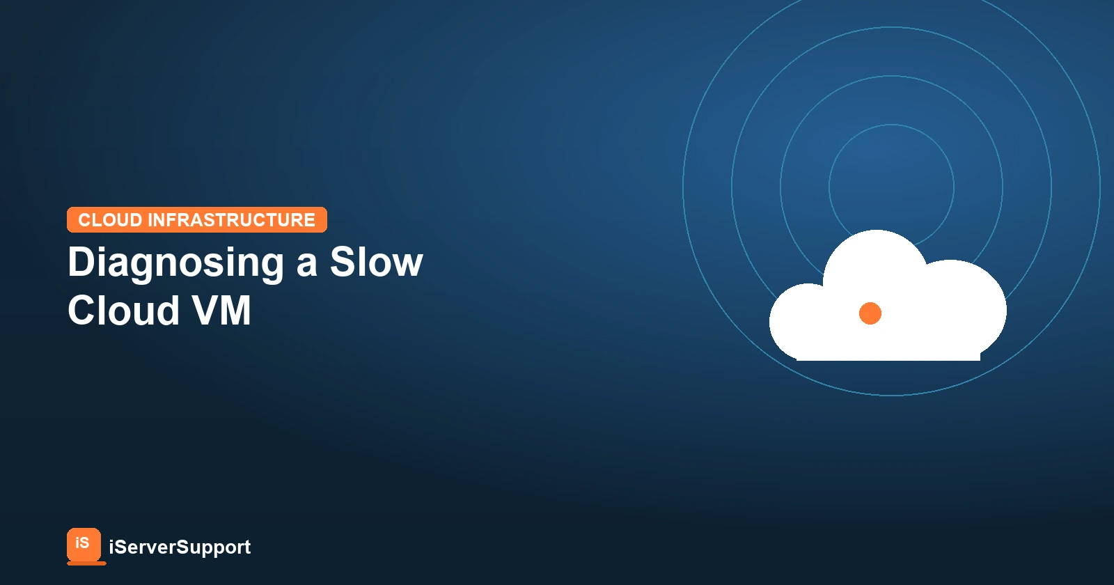 Terminal showing cloud server performance metrics being diagnosed