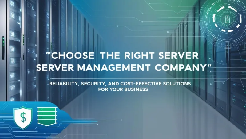 How to Choose the Right Server Management Company for Your Business server administration guide