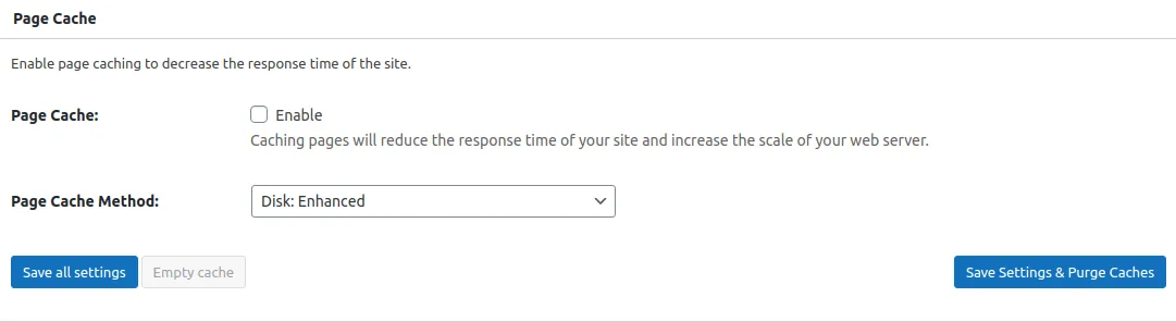 How to Optimize WordPress website on a cPanel server configuration example