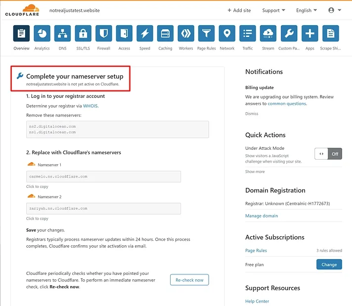 Setup Cloudflare for WordPress