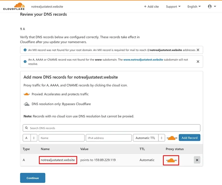 Setup Cloudflare for WordPress
