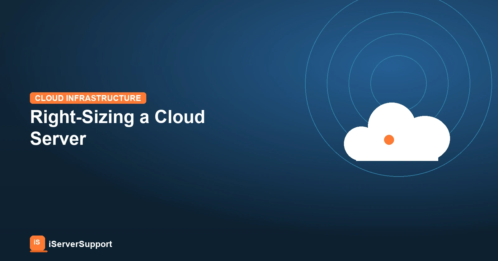 Cloud server sizing dashboard showing CPU and memory utilization over time