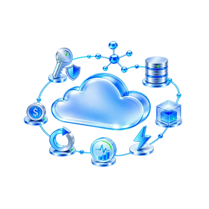 Remote data center management across multiple servers and network systems